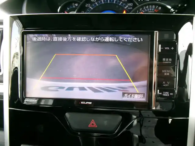 ダイハツ タント カスタム RS SA 群馬県 2014(平26)年 7.2万km パールホワイトⅢ SDナビ/フルセグテレビ/バックカメラ/両側パワースライドドア/ターボチャージャー/スマートアシスト/ドライブレコーダー/ETC/皮調シートカバー