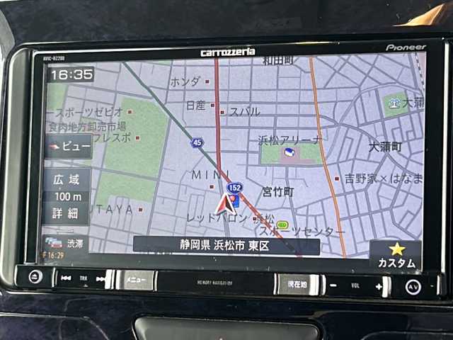 ダイハツ タント カスタム RS トップED SAⅡ 静岡県 2016(平28)年 7.9万km パールホワイトⅢ 　社外ナビ　/・ワンセグTV/・CD/DVD/・AUX/・SD/・バックカメラ/・交通情報/・ＡＭ・ＦＭ/　基本装備　/・ＥＴＣ/・社外ＡＷ/・社外車高調/・シートカバー/・両側パワースライドドア/・社外フロアマット/・オートライト/・オートエアコン/・ドライブレコーダー/・コーナーセンサー