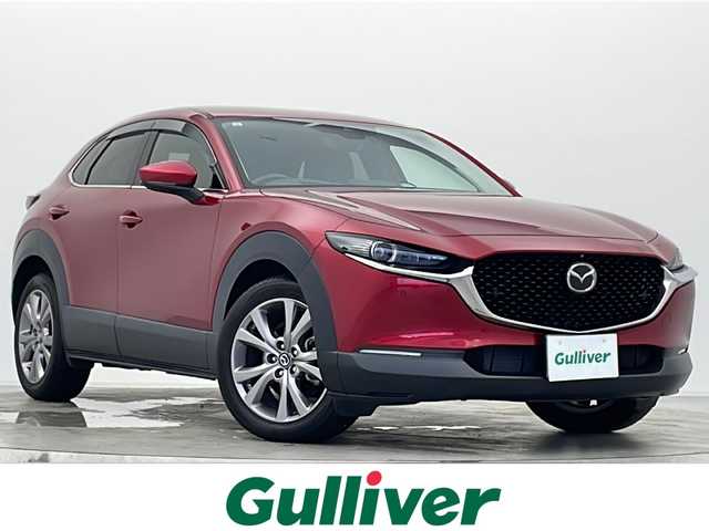 マツダ ＣＸ－３０ 20S Lパッケージ 宮城県 2019(令1)年 1.3万km ソウルレッドクリスタルM メーカーナビ　/３６０°ビュー・モニター　/ドライバーモニタリング　/クルージング＆トラフィックサポート　/フルセグＴＶ　/ＣＤ／ＤＶＤプレーヤー　/衝突軽減　/レーンキープ　/オートハイビーム　/ＥＧスターター　/メモリ機能付パワーシート/パワーバックドア/シートヒーター/ステアリングヒーター/純正18インチAW/禁煙