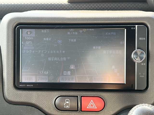 トヨタ ポルテ G 秋田県 2013(平25)年 7万km ブラックマイカ 純正SDナビ/純正CD/DVD/Bluetooth/フルセグ/バックカメラ/４WD/ETC/社外15インチアルミ