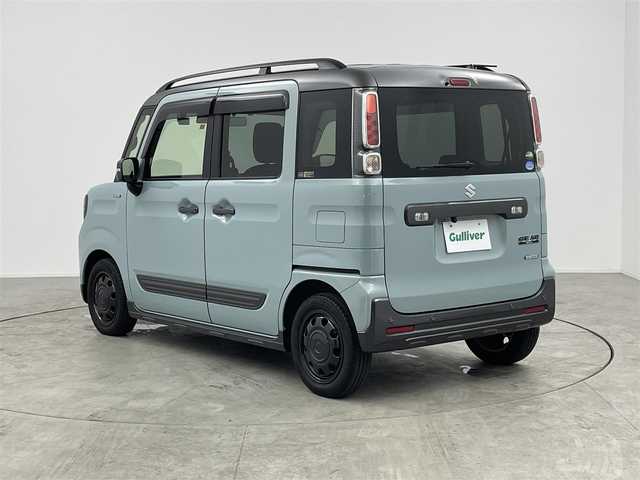 スズキ スペーシア ギア HYBRID XZ 愛知県 2020(令2)年 2.8万km オフブルーメタリック/ガンメタリック2トーンルーフ 純正7型メモリナビ/(フルセグTV/DVD/CD/BT/SD）/バックカメラ/前席シートヒーター/前後ドラレコ/スズキセーフティサポート/衝突軽減システム/レーンキープアシスト/コーナーセンサー/オートマチックハイビーム/ドアバイザー/ルーフレール/カーテンエアバグ/両側パワースライドドア/純正14インチAW/純正フロアマット/純正LEDヘッドライト/アイドリングストップ
