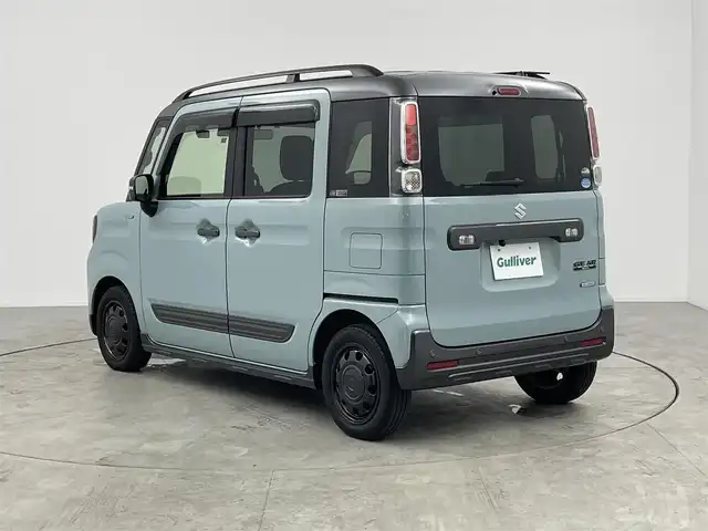スズキ スペーシア ギア HYBRID XZ 愛知県 2020(令2)年 2.8万km オフブルーメタリック/ガンメタリック2トーンルーフ 純正7型メモリナビ/(フルセグTV/DVD/CD/BT/SD）/バックカメラ/前席シートヒーター/前後ドラレコ/スズキセーフティサポート/衝突軽減システム/レーンキープアシスト/コーナーセンサー/オートマチックハイビーム/ドアバイザー/ルーフレール/カーテンエアバグ/両側パワースライドドア/純正14インチAW/純正フロアマット/純正LEDヘッドライト/アイドリングストップ