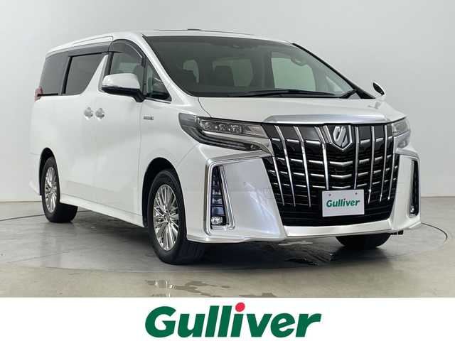 トヨタ アルファードハイブリット SR Cパッケージ 道央・札幌 2020(令2)年 5.4万km パール ・４WD / 寒冷地仕様/・ツインムーンルーフ/・トヨタセーフティセンス/・プリク/ラッシュセーフティ/・レーダークルーズコントロール/・純正ディスプレイ　/・ナビ/Bluetooth/Miracast/・バックカメラ/・純正フリップダウン モニター/・両側パワースライドドア/・パワーバックドア /・黒革シート/パワーシート/・シートヒーター/ベンチレーション/・オットマンシート/・ステアリングヒーター/・純正エンジンスターター/・AC100V1500W・ビルトインETC/・デジタルインナーミラー/・LEDライト/オートハイビーム/・