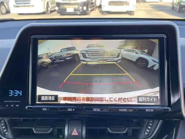 トヨタ Ｃ－ＨＲ G 岩手県 2017(平29)年 7.3万km ブラック/ホワイトパールクリスタルシャイン 2トーン ワンオーナー/前席シートヒーター/スペアキー/BSM/AAC/純正ナビ（地図SD欠品）/バックカメラ/レーダークルーズコントロール/ETC/レザーシート