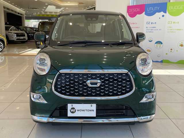 ダイハツ キャスト スタイル G リミテッド SAⅢ 埼玉県 2018(平30)年 1.8万km ダークエメラルドマイカ スマートアシスト /メモリナビ/　　CD/DVD/BT/フルセグ/バックカメラ /LEDオートライト /ハーフレザーシート /シートヒーター /純正15インチアルミホイール /ステアリングスイッチ/アイドリングストップ/ETC /禁煙車