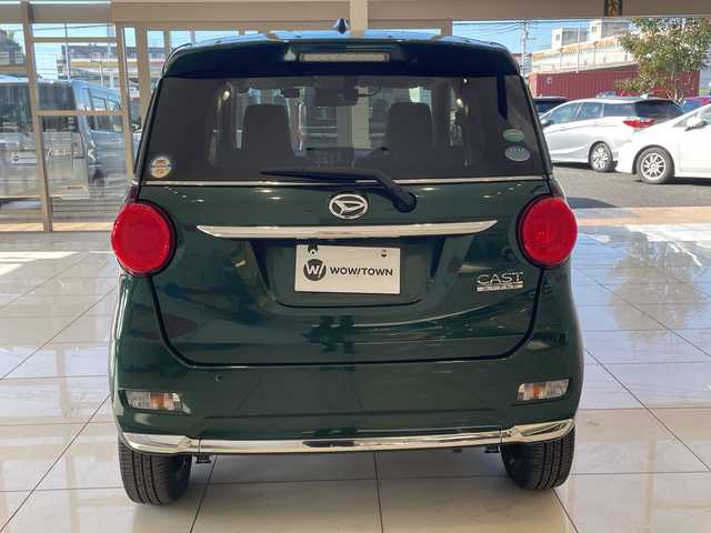 ダイハツ キャスト スタイル G リミテッド SAⅢ 埼玉県 2018(平30)年 1.8万km ダークエメラルドマイカ スマートアシスト /メモリナビ/　　CD/DVD/BT/フルセグ/バックカメラ /LEDオートライト /ハーフレザーシート /シートヒーター /純正15インチアルミホイール /ステアリングスイッチ/アイドリングストップ/ETC /禁煙車