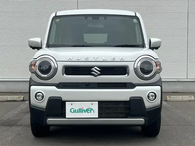 スズキ ハスラー HYBRID X 秋田県 2020(令2)年 9.6万km ピュアホワイトP ４WD/衝突被害軽減ブレーキデュアルカメラブレーキサポート/LEDヘッドライト/純正メモリナビ（DVD/CD再生可能）/フルセグ/全方位モニター/スズキ純正１５インチアルミ（夏タイヤ装着）/スマートキー/アイドリングストップ/プッシュスタート/レーンキープアシスト/コーナーセンサー/オートマチックハイビーム/ダウンヒルアシストコントロール/ステアリングスイッチ/前席シートヒーター/純正フロアマット/オートライト/オートエアコン/パワーステアリング/パワーウィンドウ/横滑り防止/盗難防止装置/寒冷地仕様/電動格納ウィンカーミラー