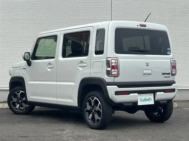 スズキ ハスラー HYBRID X 秋田県 2020(令2)年 9.6万km ピュアホワイトP ４WD/衝突被害軽減ブレーキデュアルカメラブレーキサポート/LEDヘッドライト/純正メモリナビ（DVD/CD再生可能）/フルセグ/全方位モニター/スズキ純正１５インチアルミ（夏タイヤ装着）/スマートキー/アイドリングストップ/プッシュスタート/レーンキープアシスト/コーナーセンサー/オートマチックハイビーム/ダウンヒルアシストコントロール/ステアリングスイッチ/前席シートヒーター/純正フロアマット/オートライト/オートエアコン/パワーステアリング/パワーウィンドウ/横滑り防止/盗難防止装置/寒冷地仕様/電動格納ウィンカーミラー