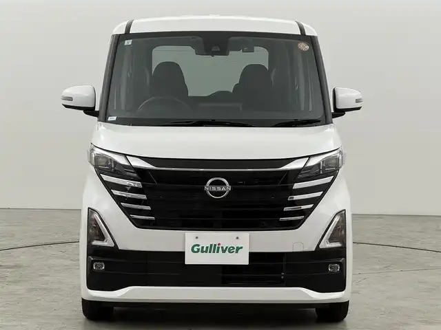 日産 ルークス HWS X プロパイロットED 福岡県 2024(令6)年 1.2万km ホワイトパール 社外ナビ　/デジタルルームミラー　/ＥＴＣ　/ドライブレコーダー　/全方位カメラ　/両側パワースライドドア　/プロパイロット　/エマージェンシーブレーキ　/レーンキープ　/コーナーセンサー　/純正１４インチアルミホイール