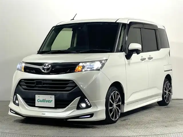 トヨタ タンク G S 大阪府 2017(平29)年 5.2万km パールホワイトⅢ モデリスタエアロ 純正9incナビTV バックカメラ 両側パワースライドドア シートヒーター クルーズコントロール 衝突軽減ブレーキ レーンアシスト スマートキー プッシュスタート アイドリングストップ ETC