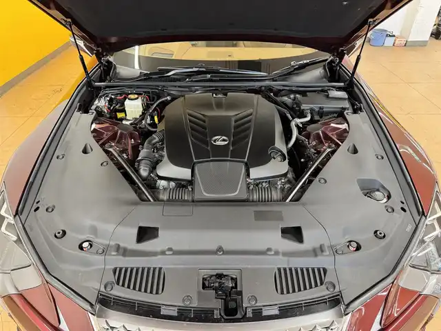 レクサス ＬＣ 500 Lパッケージ 群馬県 2018(平30)年 1.4万km ガーネットレッドマイカ レクサスセーフティシステム＋/・プリクラッシュセーフティ/・レーダークルーズコントロール/・ブラインドスポットモニター/・クリアランスソナー/・レーンキーピングアシスト/・ヘッドアップディスプレイ/マークレビンソン/ガラスルーフ/TRDエアロ/純正メーカーナビ/・フルセグTV/・BT/DVD/CD/SD/USB/AUX/・FM/AM/バックカメラ/ベージュレザーシート/前席パワーシート/前席シートヒーター/前席シートベンチレーション/シートメモリー/革巻きステアリング/ステアリングスイッチ/パドルシフト/ステアリングヒーター/スマートキー/プッシュスタート/電子パーキング/ブレーキーオートホールド/LEDヘッドライト/フォグランプ/オートライト/オートマチックハイビーム/純正21インチAW/純正フロアマット/レーダー探知機/電動格納ウィンカーミラー/横滑り防止機能