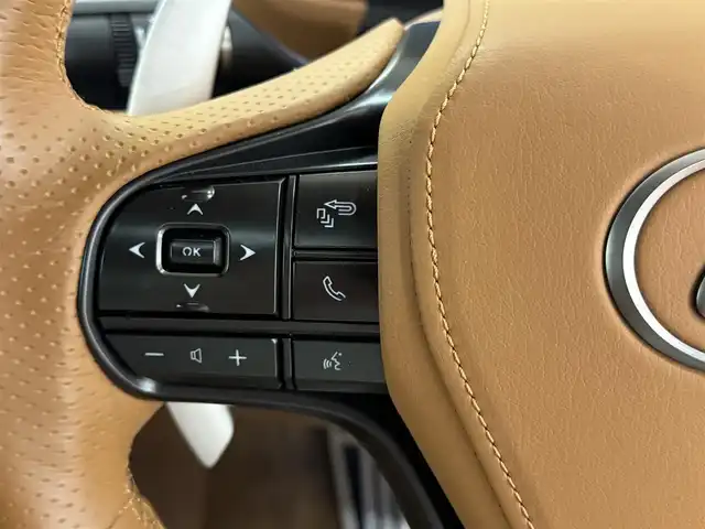 レクサス ＬＣ 500 Lパッケージ 群馬県 2018(平30)年 1.4万km ガーネットレッドマイカ レクサスセーフティシステム＋/・プリクラッシュセーフティ/・レーダークルーズコントロール/・ブラインドスポットモニター/・クリアランスソナー/・レーンキーピングアシスト/・ヘッドアップディスプレイ/マークレビンソン/ガラスルーフ/TRDエアロ/純正メーカーナビ/・フルセグTV/・BT/DVD/CD/SD/USB/AUX/・FM/AM/バックカメラ/ベージュレザーシート/前席パワーシート/前席シートヒーター/前席シートベンチレーション/シートメモリー/革巻きステアリング/ステアリングスイッチ/パドルシフト/ステアリングヒーター/スマートキー/プッシュスタート/電子パーキング/ブレーキーオートホールド/LEDヘッドライト/フォグランプ/オートライト/オートマチックハイビーム/純正21インチAW/純正フロアマット/レーダー探知機/電動格納ウィンカーミラー/横滑り防止機能