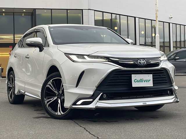 トヨタ ハリアー ハイブリッド Z レザーパッケージ 青森県 2020(令2)年 3.6万km ホワイトパールクリスタルシャイン ・本革シート/・モデリスタエアロ/・モデリスタ20インチAW/・純正ナビ/・全方位カメラ/・Bluetooth/フルセグ/・衝突軽減ブレーキ/・レーンキープアシスト/・レーダークルーズコントロール/・パワーバックドア/・ドライブレコーダー/・パワーシート/・シートヒーター/・ハンドルヒーター/・スマートキー/・ETC/・保証書・取説あり