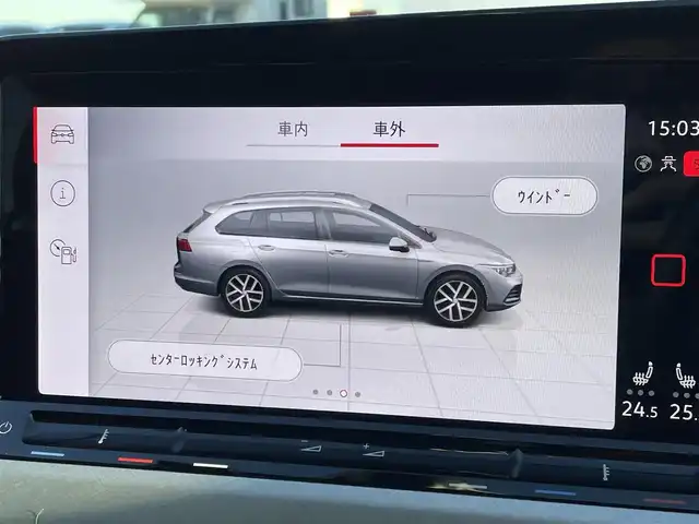 フォルクスワーゲン ＶＷ ゴルフ ヴァリアント TDI アクティブアドバンス 東京都 2024(令6)年 1.7万km 白 純正ナビ／ＤＴＶ/Ｂカメラ/Ａｐｐｌｅ　Ｃａｒ　Ｐｌａｙ/Ａｎｄｏｒｏｉｄｏ　Ａｕｔｏ/ステアリングヒーター/ＥＴＣ/シートヒーター/コックピットナビ/前後ドラレコ/ＡＣＣ/ＢＳＭ/レーンキープアシス