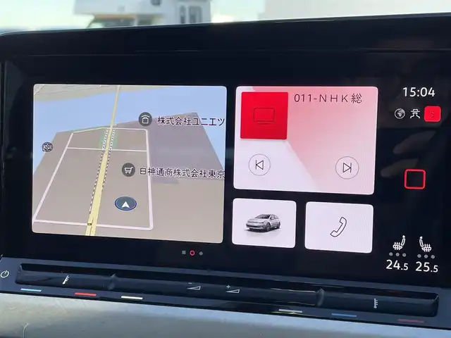 フォルクスワーゲン ＶＷ ゴルフ ヴァリアント TDI アクティブアドバンス 東京都 2024(令6)年 1.7万km 白 純正ナビ／ＤＴＶ/Ｂカメラ/Ａｐｐｌｅ　Ｃａｒ　Ｐｌａｙ/Ａｎｄｏｒｏｉｄｏ　Ａｕｔｏ/ステアリングヒーター/ＥＴＣ/シートヒーター/コックピットナビ/前後ドラレコ/ＡＣＣ/ＢＳＭ/レーンキープアシス