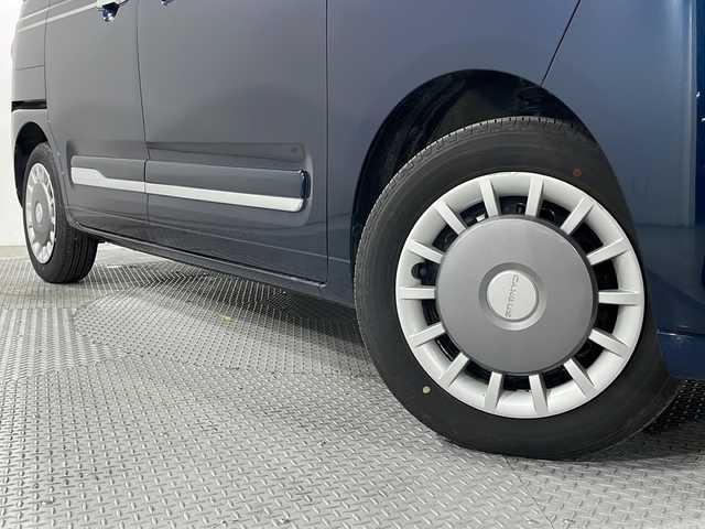 ダイハツ ムーヴ キャンバス セオリー G 広島県 2023(令5)年 1.2万km レーザーブルークリスタルシャイン 純正９型ナビ/バックカメラ/シートヒーター/両側パワースライドドア/フルセグ/コーナーセンサー/ドラレコ/オートマチックハイビーム/衝突軽減/踏み間違い防止/レーンキープアシスト/ＬＥＤヘッドライト/エアバッグ(運転席/助手席/サイド/カーテン)