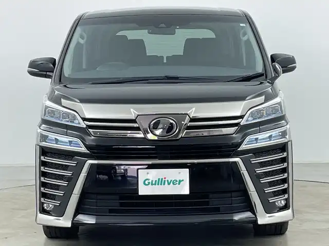 トヨタ ヴェルファイア Z Aエディション 道央・札幌 2018(平30)年 7.3万km ブラック ・純正ナビ&BT&CD&DVD&SD/・両側パワースライドドア/・バックカメラ/・フリップダウンモニター/・トヨタセーフティセンス/・プリクラッシュセーフティ/・レーントレーシングアシスト/・クリアランスソナー/・ロードサインアシスト/・アイドリングストップ/・横滑り防止装置/・nanoe/・ビルトインETC2.0/・オットマン/・ステアリングスイッチ/・電動格納ミラー/・純正フロアマット/・プッシュスタート/・LEDヘッドライト/・オートマチックハイビーム/・オートライト/・スマートキー
