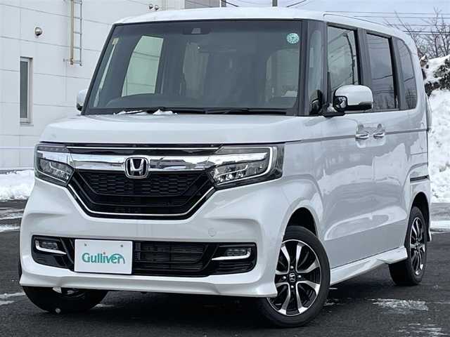 ホンダ Ｎ ＢＯＸ カスタム G L ホンダセンシング 道央・札幌 2020(令2)年 3.5万km プラチナホワイトパール ４WD/ワンオーナー/ホンダセンシング/純正ディスプレイオーディオ/AM/FM/CD/ワンセグ/衝突被害軽減ブレーキ/横滑り防止装置/アダプティブクルーズコントロール/レーンキープアシスト/クリアランスソナー/バックカメラ/ビルトインETC/アイドリングストップ/ECONモード/片側パワースライドドア/前席シートヒーター/ステアリングリモコン/USBポート/プッシュスタート/スマートキー/LEDヘッドライト/オートライト/オートハイビーム/フォグランプ/電動格納ミラー/ヒーテッドドアミラー/ウィンカーミラー/純正ラバーフロアマット/スペアキー/純正エンジンスターター