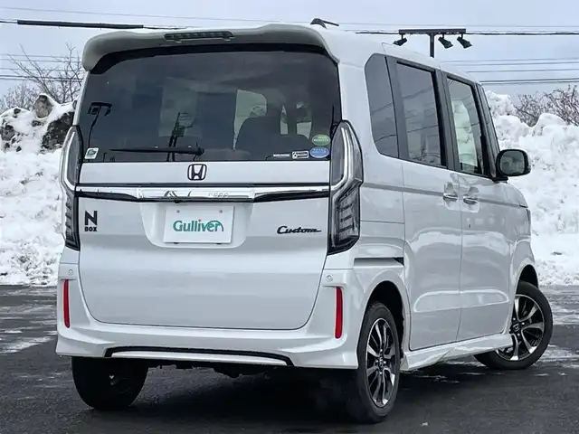 ホンダ Ｎ ＢＯＸ カスタム G L ホンダセンシング 道央・札幌 2020(令2)年 3.5万km プラチナホワイトパール ４WD/ワンオーナー/ホンダセンシング/純正ディスプレイオーディオ/AM/FM/CD/ワンセグ/衝突被害軽減ブレーキ/横滑り防止装置/アダプティブクルーズコントロール/レーンキープアシスト/クリアランスソナー/バックカメラ/ビルトインETC/アイドリングストップ/ECONモード/片側パワースライドドア/前席シートヒーター/ステアリングリモコン/USBポート/プッシュスタート/スマートキー/LEDヘッドライト/オートライト/オートハイビーム/フォグランプ/電動格納ミラー/ヒーテッドドアミラー/ウィンカーミラー/純正ラバーフロアマット/スペアキー/純正エンジンスターター