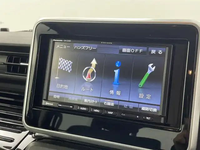 スズキ スペーシア カスタム HYBRID XS ターボ 福井県 2018(平30)年 5.2万km ムーンライトバイオレットPM 社外SDナビ/(CD/DVD/BT/フルセグTV)/バックカメラ/衝突被害軽減システム/横滑り防止装置/車線逸脱警報システム/クルーズコントロール/オートライト/LEDヘッドライト/フォグランプ/リアパーキングセンサー/スマートキー×2/プッシュスタート/ドライブレコーダー