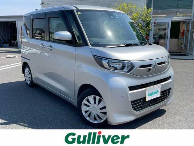 三菱 ｅＫスペース G 岡山県 2022(令4)年 0.6万km スターリングシルバーM アルパイン製ディスプレイオーディオ/AM、FM、HDMI、Bluetooth/ETC/バックカメラ/片側パワースライドドア/前後コーナーセンサー/全方位ドラレコ　HDR360GS/前席シートヒーター/スマートキー/プッシュスタート