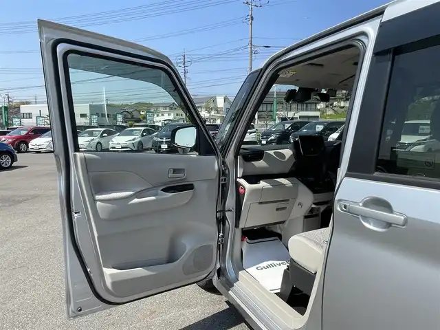 三菱 ｅＫスペース G 岡山県 2022(令4)年 0.6万km スターリングシルバーM アルパイン製ディスプレイオーディオ/AM、FM、HDMI、Bluetooth/ETC/バックカメラ/片側パワースライドドア/前後コーナーセンサー/全方位ドラレコ　HDR360GS/前席シートヒーター/スマートキー/プッシュスタート