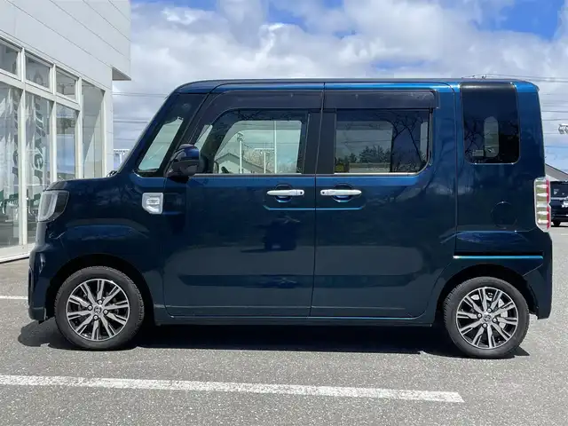 トヨタ ピクシスメガ Gターボ SAⅢ 青森県 2021(令3)年 2.8万km レーザーブルークリスタルシャイン 4WD/トヨタセーフティセンスC/純正メモリナビ/　 CD/DVD/BT/SD/フルセグTV/バックカメラ/両側パワースライドドア/シートヒーター/LEDオートライト/フォグランプ/純正14インチアルミホイール/ETC/ドライブレコーダー/スマートキー