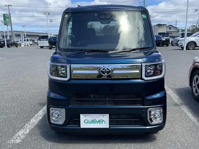 トヨタ ピクシスメガ Gターボ SAⅢ 青森県 2021(令3)年 2.8万km レーザーブルークリスタルシャイン 4WD/トヨタセーフティセンスC/純正メモリナビ/　 CD/DVD/BT/SD/フルセグTV/バックカメラ/両側パワースライドドア/シートヒーター/LEDオートライト/フォグランプ/純正14インチアルミホイール/ETC/ドライブレコーダー/スマートキー