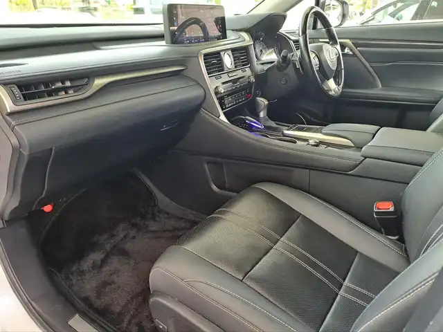レクサス ＲＸ 450h バージョンL 大阪府 2021(令3)年 6万km ソニッククォーツ /禁煙車//ワンオーナー車//モデリスタエアロ(フロント・サイド・リア・リアスポイラー・マフラー)//パノラマルーフ//3眼フルLEDヘッドライト//ブレードスキャンアダプティブハイビーム//ヘッドランプクリーナー//ヘッドアップディスプレイ//ブラインドスポットモニター//パノラミックビューモニター//ハンズフリーパワーバックドア//黒本革シート//前席メモリー付パワーシート//前席シートヒーター・ベンチレーション//後席シートヒーター//ビルトインETC2.0//パドルシフト//純正20インチアルミホイール//保証書//取扱説明書//スペアキー×2