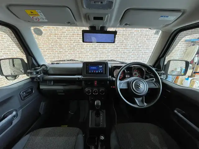 スズキ ジムニー XL 岩手県 2022(令4)年 2.5万km ブルーイッシュブラックパール3 ４WD/ターボ/背面タイヤ/スズキセーフティサポート/デュアルセンサーブレーキサポート/レーンアシスト/バックカメラ/シートヒーター/バックカメラ/ディスプレイオーディオ（Bluetooth iPod AndroidAuto AppleCarPlay USB）/横滑り防止装置/アイドリングストップ/ダウンヒルアシスト/ヘッドライトレベライザー/フォグランプ/ミラー型ドライブレコーダー/ETC2.0