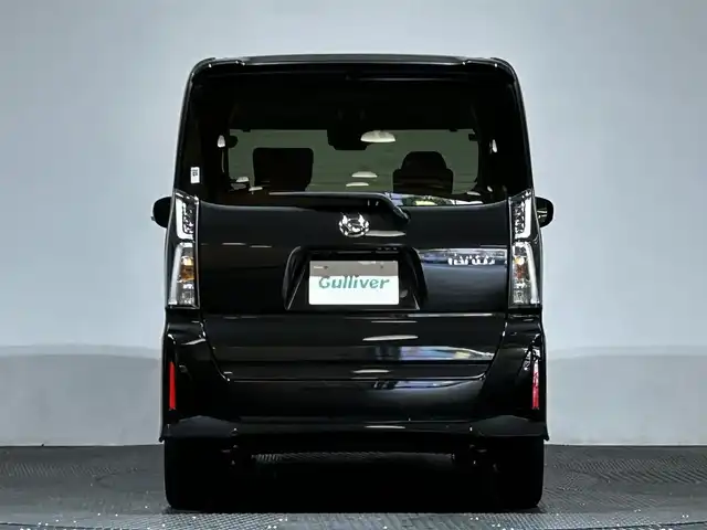 ダイハツ タント カスタム RS 愛媛県 2024(令6)年 0.4万km ブラックマイカメタリック 社外ディスプレイオーディオ　バックカメラ　両側パワースライドドア　純正フロアマット　前後コーナーセンサー　シートヒーター　Bluetooth　CD　APPLECarPlay LEDヘッドライト