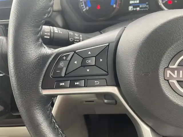 日産 ルークス X 栃木県 2023(令5)年 0.9万km ブロッサムピンク エマージェンシーブレーキ/純正9インチディスプレイオーディオ/AndroidAuto/AppleCarPlay/AM/FM/Bluetooth/アラウンドビューモニター/ハンズフリーパワースライドドア/ナビ連動前＋車内ドライブレコーダー/コーナーセンサー/ステアリングリモコン/純正WCP付サマータイヤ4本積込/スマートキー×2/プッシュスタート/保証書/取説
