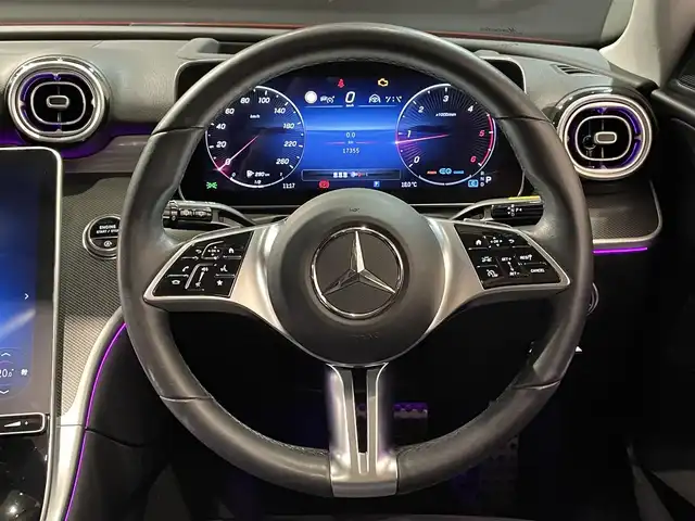 メルセデス・ベンツ Ｃ２２０ｄ 4マチック オールテレイン 道央・札幌 2022(令4)年 1.8万km ヒヤシンスレッド レザーエクスクルーシブパッケージ/・パノラミックスライディングルーフ/・本革シート/アバンギャルドラインエクステリア/アバンギャルドラインインテリア/レーダーセーフティパッケージ/・アクティブディスタンスアシストディストロニック/・アクティブステアリングアシスト/・アクティブレーンキーピングアシスト/・PRE-SAFEインパルスサイド/360°カメラシステム/アクティブパーキングアシスト/DIGITALライト(ウルトラハイビーム付)/アダプティブハイビームアシストプラス/トラフィックサインアシスト/本革巻ステアリング/アンビエントライトプレミアム/EASY-PACK自動開閉テールゲート/メモリー付パワーシート(D/N)/電動ランバーサポート(D/N)/シートヒーター(D/N)/ヘッドアップディスプレイ/ワイヤレスチャージング/TVチューナー/AppleCarPlay/AndroidAuto/純正ドライブレコーダー