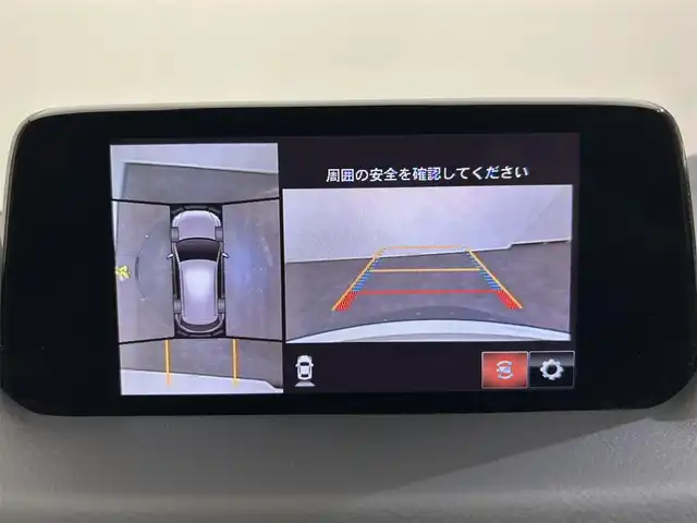 マツダ ＣＸ－５ 25S Lパッケージ 愛媛県 2018(平30)年 4.8万km スノーフレイクホワイトパールマイカ ・ナビ（フルセグＴＶ・ＢＴ・ＡＵＸ・ＦＭ・ＡＭ・ＵＳＢ・ＣＤ・ＤＶＤ）/・全方位カメラ　/・ＥＴＣ　/・前方ドラレコ　/・パワーバックドア　/・レーダークルーズコントロール　/・衝突軽減ブレーキ　/・レーンキープアシスト/・ステアリングヒーター/・DN席シートヒーター/・DN席パワーシート
