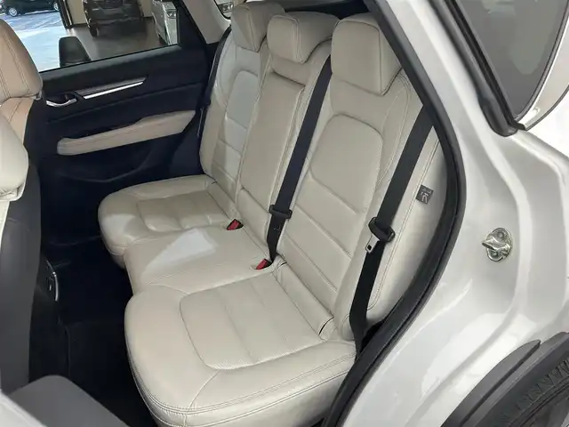 マツダ ＣＸ－５ 25S Lパッケージ 愛媛県 2018(平30)年 4.8万km スノーフレイクホワイトパールマイカ ・ナビ（フルセグＴＶ・ＢＴ・ＡＵＸ・ＦＭ・ＡＭ・ＵＳＢ・ＣＤ・ＤＶＤ）/・全方位カメラ　/・ＥＴＣ　/・前方ドラレコ　/・パワーバックドア　/・レーダークルーズコントロール　/・衝突軽減ブレーキ　/・レーンキープアシスト/・ステアリングヒーター/・DN席シートヒーター/・DN席パワーシート