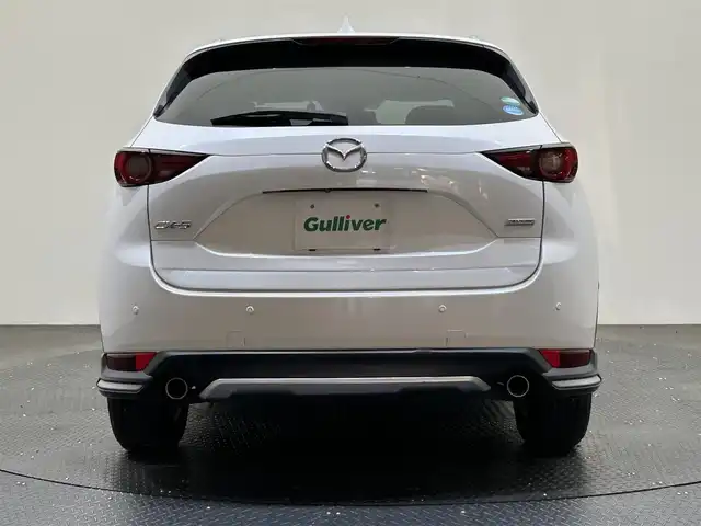 マツダ ＣＸ－５ 25S Lパッケージ 愛媛県 2018(平30)年 4.8万km スノーフレイクホワイトパールマイカ ・ナビ（フルセグＴＶ・ＢＴ・ＡＵＸ・ＦＭ・ＡＭ・ＵＳＢ・ＣＤ・ＤＶＤ）/・全方位カメラ　/・ＥＴＣ　/・前方ドラレコ　/・パワーバックドア　/・レーダークルーズコントロール　/・衝突軽減ブレーキ　/・レーンキープアシスト/・ステアリングヒーター/・DN席シートヒーター/・DN席パワーシート