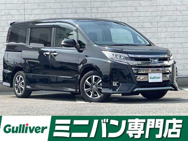 トヨタ ノア Si ダブルバイビーⅡ 福岡県 2020(令2)年 3.8万km ブラック 純正9型SDナビ(フルセグTV/CD/DVD/BT)バックモニタトヨタセーフティーセンスコーナーセンサークルコンドラレコETC両側電動USBポート純正LEDヘットライト純正フロアマット純正１６インチアルミホイールスマートキープッシュスタート