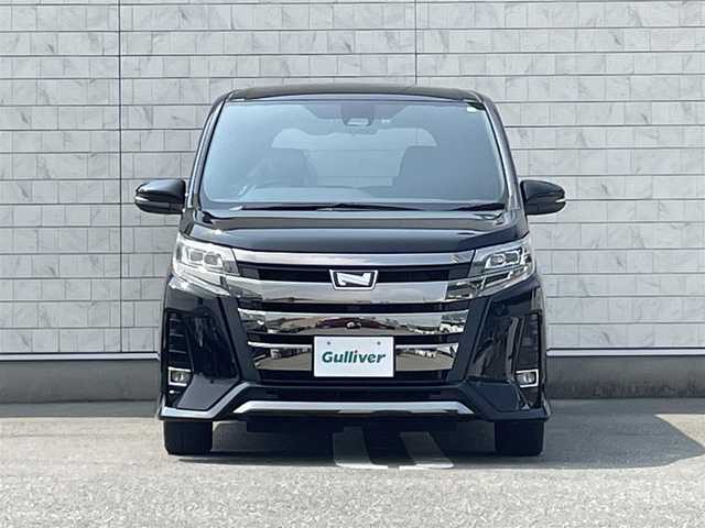 トヨタ ノア Si ダブルバイビーⅡ 福岡県 2020(令2)年 3.8万km ブラック 純正9型SDナビ(フルセグTV/CD/DVD/BT)バックモニタトヨタセーフティーセンスコーナーセンサークルコンドラレコETC両側電動USBポート純正LEDヘットライト純正フロアマット純正１６インチアルミホイールスマートキープッシュスタート