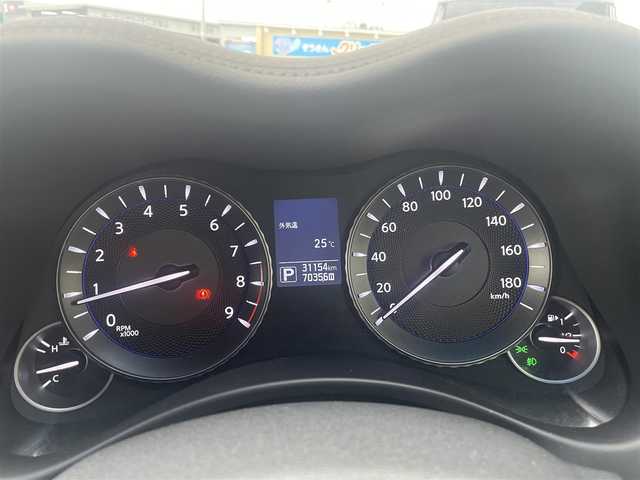 日産 フーガ 370VIP 群馬県 2015(平27)年 3.2万km 茶 純正HDDナビ、地デジ、Bluetooth、CD、DVD/アラウンドビューモニター/クルーズコントロール/エマージェンシーブレーキ/全席パワーシート、シートヒーター/前席エアシート/コーナーセンサー（前後）/革巻きステア/ウインカーミラー/スマートキー×２/ドアバイザー/保証書、取説