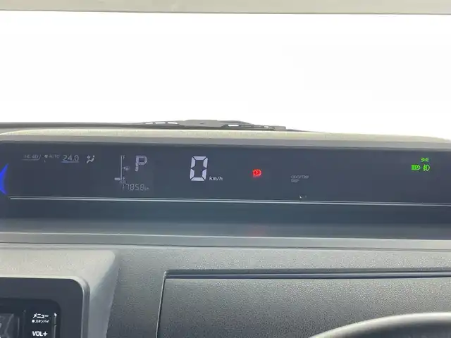 ダイハツ タント カスタム RS 愛知県 2023(令5)年 1.8万km シャイニングホワイトパール 純正ナビ　フルセグＴＶ　Ｂｌｕｅｔｏｏｔｈ　ＤＶＤ再生　バックカメラ　スマートアシスト３　衝突軽減　誤発進抑制　オートハイビーム　両側電動スライドドア　黒ハーフレザー　純正ドラレコ　ＥＴＣ２．０　禁煙