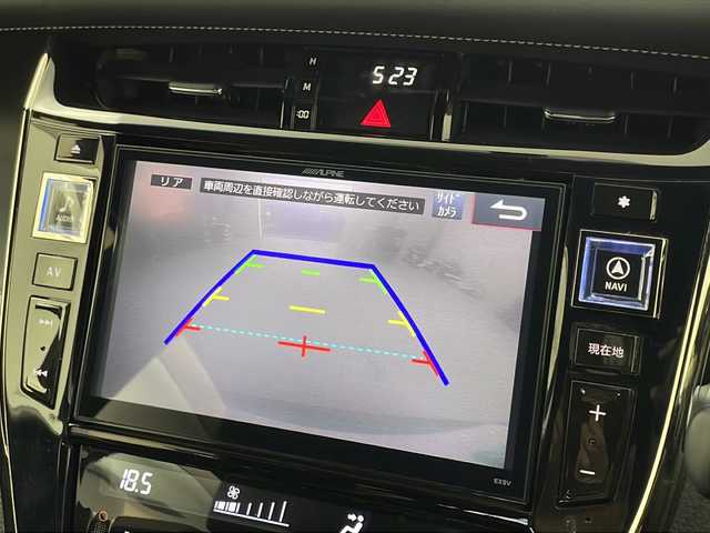 トヨタ ハリアー エレガンス G’s 宮城県 2016(平28)年 3.9万km スパークリングブラックパールクリスタルシャイン 禁煙車/アルパイン9型ナビ/・BT.CD.DVD.SD.USB.HDMI/フルセグTV/バックカメラ/ハーフレザーシート/パワーシート/ビルトインETC/プッシュスタート/スマートキー×2/ステアリングスイッチ/LEDヘッドライト/LEDフォグランプ/横滑り防止機能/アイドリングストップ/純正フロアマッド/純正19インチAW/純正ドアバイザー