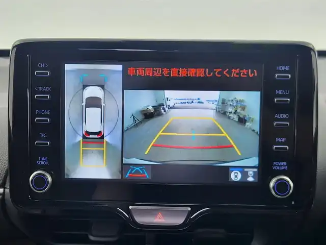 トヨタ ヤリスクロス ハイブリッド Z 愛知県 2022(令4)年 1.2万km ホワイトパールクリスタルシャイン ディスプレイオーディオ　/全方位カメラ　/追従クルコン　/シートヒーター　/パワーシート　/ハーフレザー　/前後ドラレコ　/BSM　/ＥＴＣ　/アルミホイール　/LEDライト　/オートハイビーム　/保証書　/取説　/記録簿