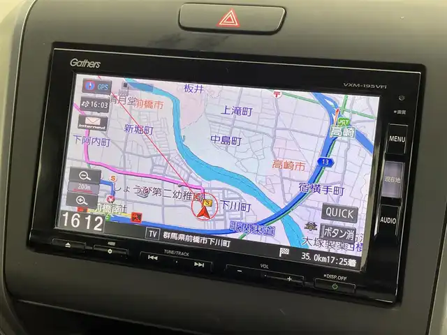 ホンダ フリード G ホンダセンシング 群馬県 2019(平31)年 6.1万km プレミアムスパークルブラックパール 純正ナビ/フルセグTV/CD/DVD再生/Bluetooth接続/バックモニター/純正11.6型フリップダウンモニター/ホンダセンシング/衝突被害軽減ブレーキ/車線逸脱警報機能/レーダークルーズコントロール/両側電動スライドドア/ステアリングスイッチ/スマートキー/プッシュスタート/フルオートエアコン/横滑り防止装置/アイドリングストップ/ETC/オートライト