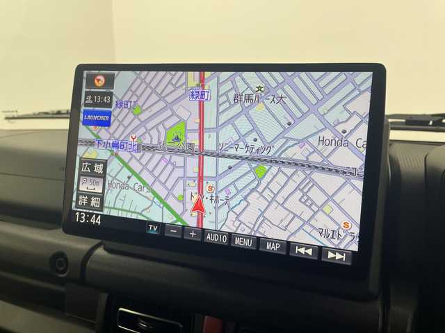 スズキ ジムニー XC 群馬県 2025(令7)年 0.2万km ジャングルグリーン ４ＷＤターボ　１０型ナビ　Ｂｌｕｅｔｏｏｔｈ／フルセグＴＶ　バックカメラ　ドラレコ　衝突被害軽減システム　シートヒーター　クルーズコントロール　ダウンヒルアシスト　ステアリングスイッチ　禁煙車