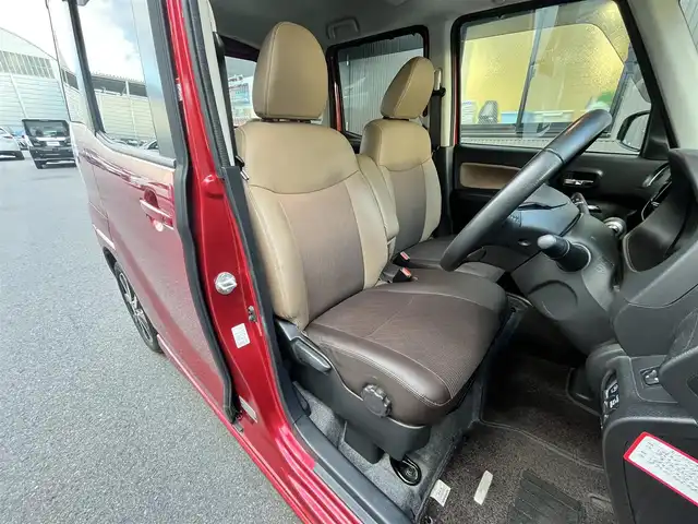 日産 デイズ ルークス HWS X Vセレクション 滋賀県 2018(平30)年 6.9万km スパークリングレッドM 純正7インチナビ/【Bluetooth/CD/DVD/フルセグTV】/両側パワースライドドア/全方位カメラ/クリアランスソナー/レーンキープアシスト/衝突軽減ブレーキ/ETC/プッシュスタート/スマートキー