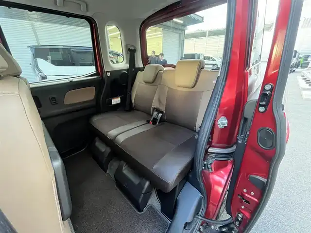 日産 デイズ ルークス HWS X Vセレクション 滋賀県 2018(平30)年 6.9万km スパークリングレッドM 純正7インチナビ/【Bluetooth/CD/DVD/フルセグTV】/両側パワースライドドア/全方位カメラ/クリアランスソナー/レーンキープアシスト/衝突軽減ブレーキ/ETC/プッシュスタート/スマートキー