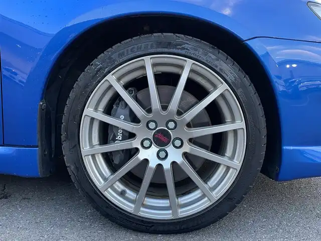 スバル レガシィ ツーリングワゴン tuned by STI 群馬県 2007(平19)年 7.3万km WRブルー ７型ＳＤナビ　/フルセグ　/ＢＲＥＭＢＯ黒キャリパー　/ＳＴＩマフラー　/ＳＴＩ純正１６ＡＷ　/ＳＴＩハーフレザーシート　/バックカメラ　/ドラレコ　/パドルシフト　/前席パワーシート　/純正フロアマット　/スマートキー/Bluetooth/本革ステアリング/RAYSホイールナット/フォグランプ/シートセットポジションメモリー/ETC/ベンチシート/パワーステアリング