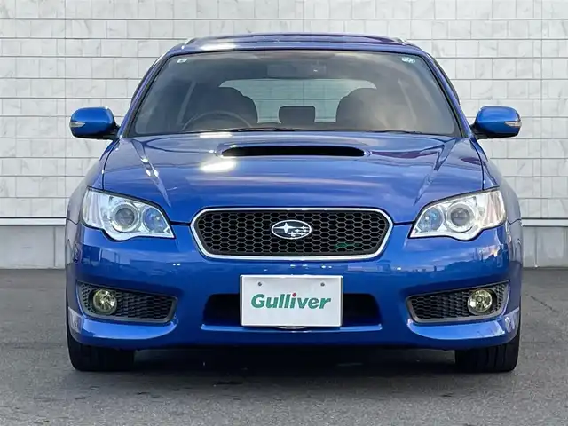 スバル レガシィ ツーリングワゴン tuned by STI 群馬県 2007(平19)年 7.3万km WRブルー ７型ＳＤナビ　/フルセグ　/ＢＲＥＭＢＯ黒キャリパー　/ＳＴＩマフラー　/ＳＴＩ純正１６ＡＷ　/ＳＴＩハーフレザーシート　/バックカメラ　/ドラレコ　/パドルシフト　/前席パワーシート　/純正フロアマット　/スマートキー/Bluetooth/本革ステアリング/RAYSホイールナット/フォグランプ/シートセットポジションメモリー/ETC/ベンチシート/パワーステアリング