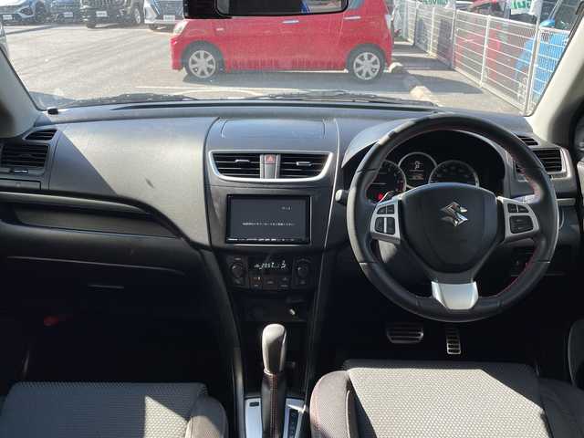 スズキ スイフト スポーツ 沖縄県 2015(平27)年 4.4万km ブーストブルーパールメタリック 58号宜野湾店、成約車両の為、落札NG車輌になります。/SDナビ/フルセグテレビ/ウィンカーミラー/ドアバイザー/プッシュスタート/ETC/HID/フォグライト/SD、USB