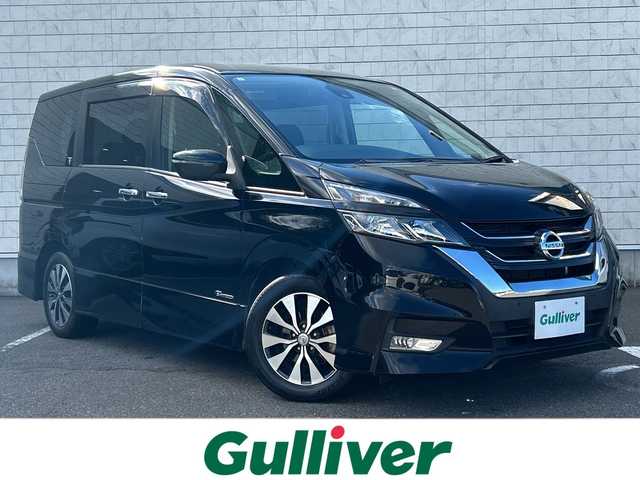 日産 セレナ ハイウェイスター プロパイロットED 大阪府 2017(平29)年 3.9万km ダイヤモンドブラック ９インチナビ　/フルセグ　/Ｂｌｕｅｔｏｏｔｈ　/バックカメラ　/ダウンモニター　/両側パワースライドドア　/プロパイロット　/ＥＴＣ　/フロアーマット　/サイドバイザー　/前後コーナーセンサー